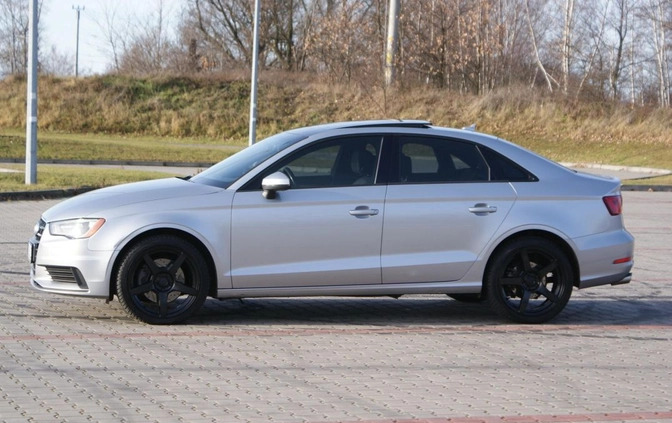 Audi A3 cena 61900 przebieg: 189000, rok produkcji 2015 z Góra małe 254
